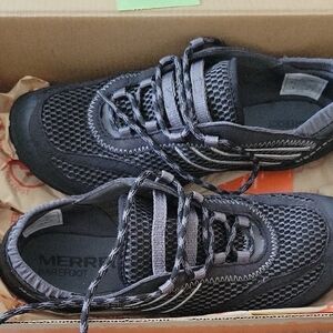 Merrell Men's Gray Mesh Athletic Shoes